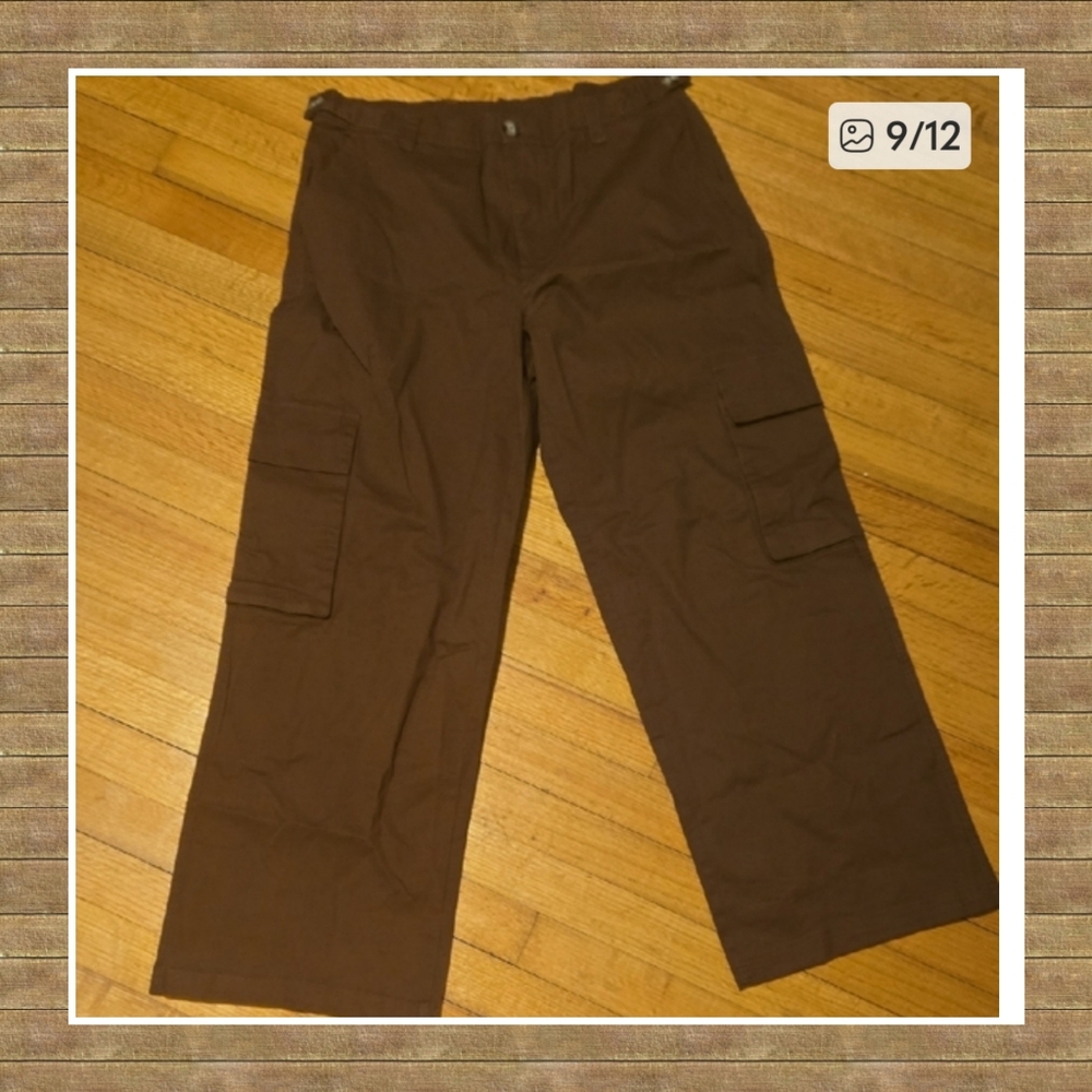 Nwt Brown Cargo Pants Soze 14